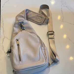 Altar'd State Cream Crossbody Bag